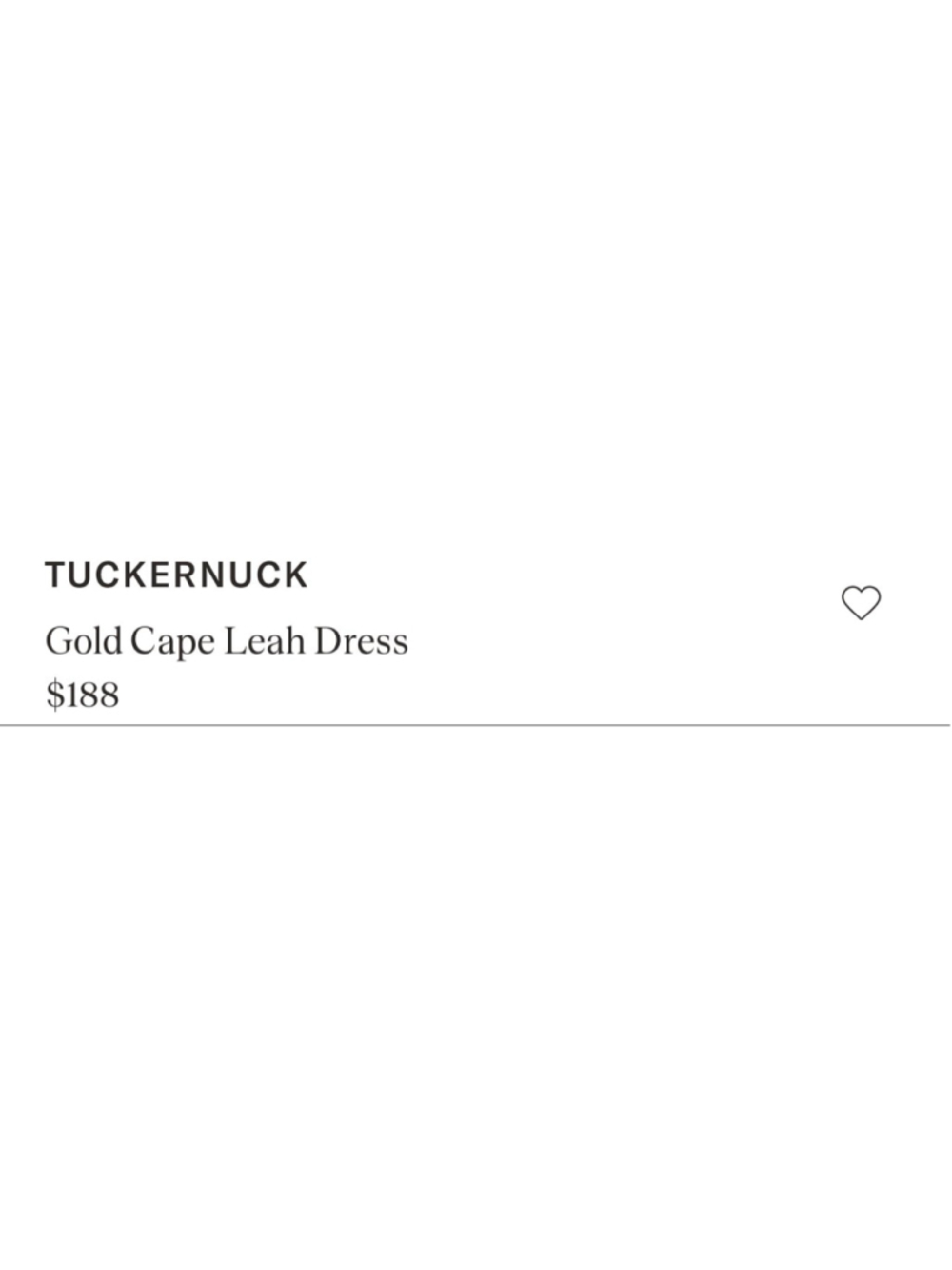 NWT Tuckernuck Black Cape Leah Dress 10 - Picture 4 of 4